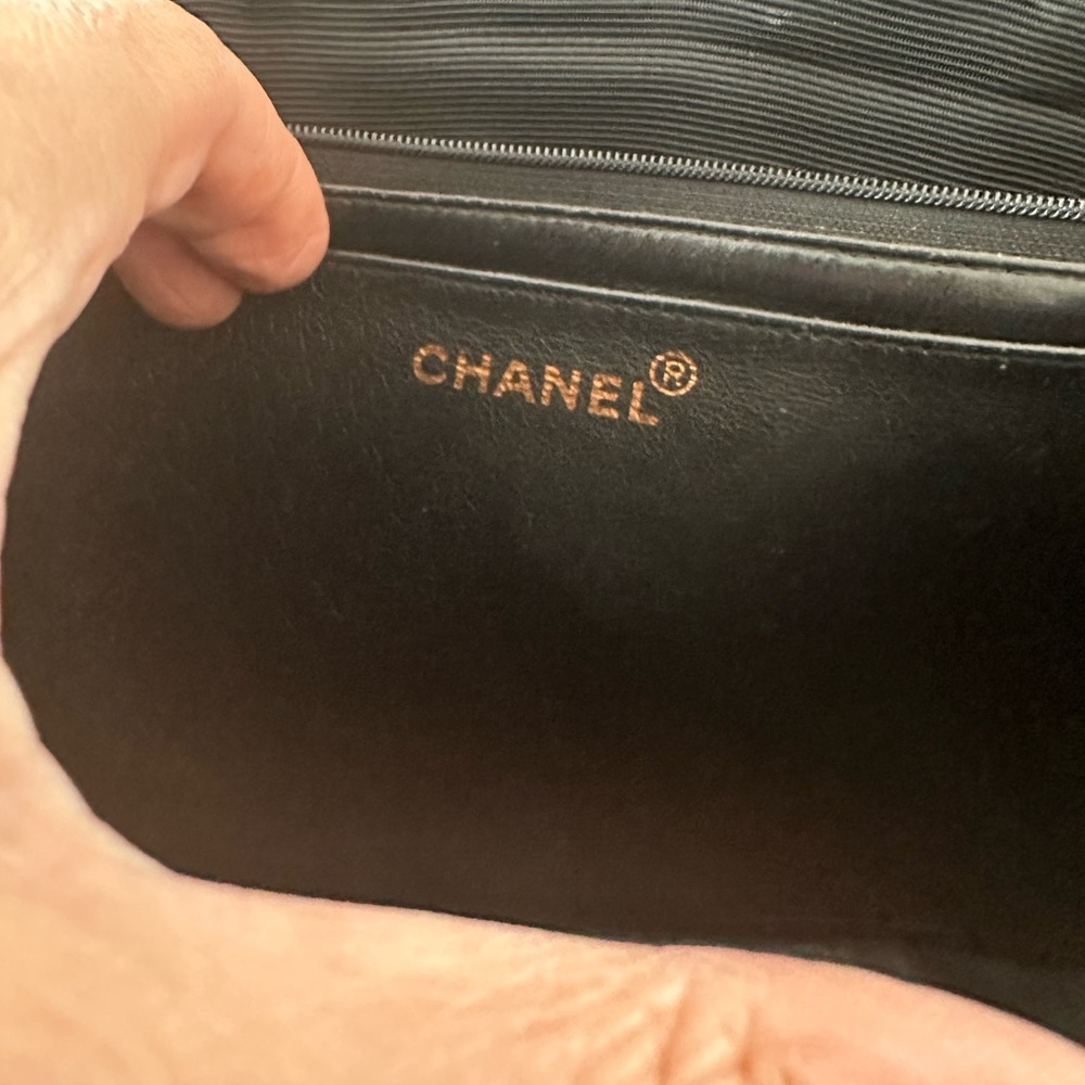 Authentic Chanel Velvet Handbag - Picture 8 of 11